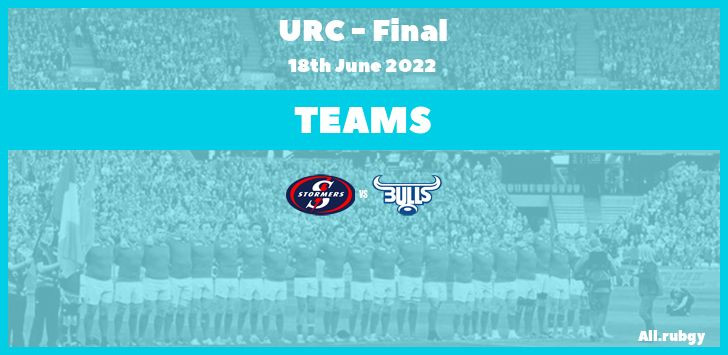 URC 2022 - Final Team Announcements form Stormers vs Bulls