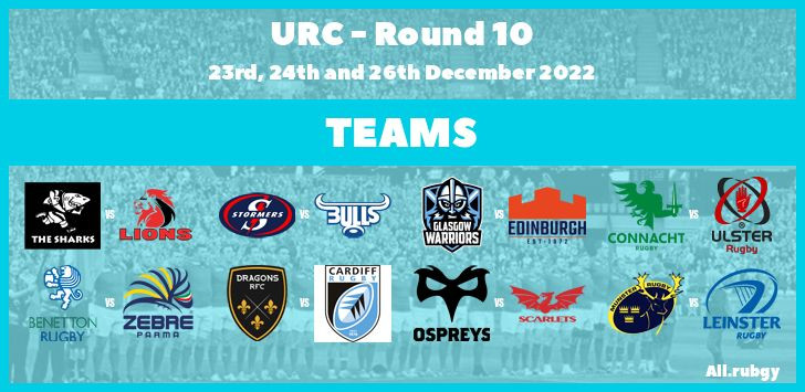 United Rugby Championship 2023 - Round 10 Team Announcements
