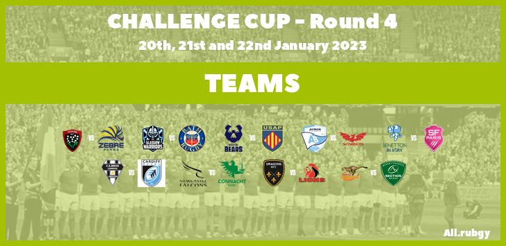 Challenge Cup 2023 - Round 4 Team Announcements