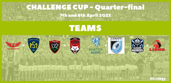 Challenge Cup 2023 - Quarter-finals Team Announcements