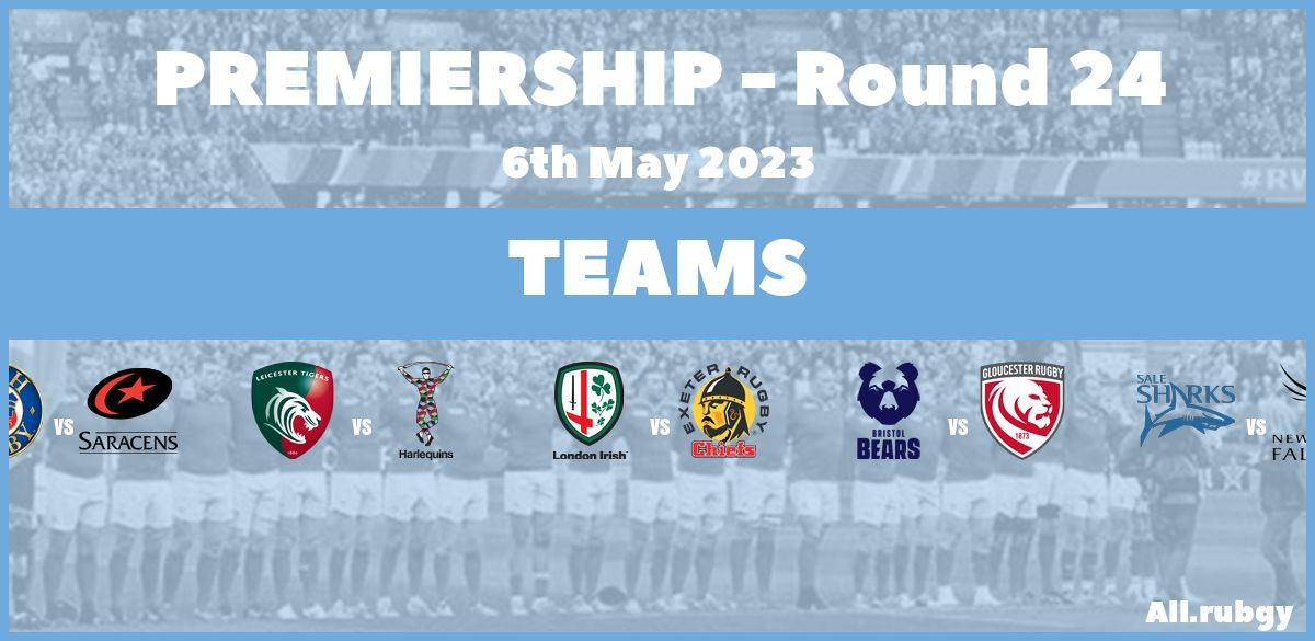 Premiership 2023 - Round 24 Team Announcements