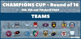 Champions Cup 2024 -  Round of 16 Team Announcements