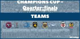 Champions Cup 2024 - Quarter-finals Team Announcements