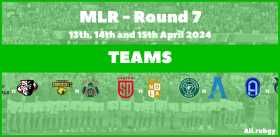 MLR 2024 - Round 7 Team Announcements